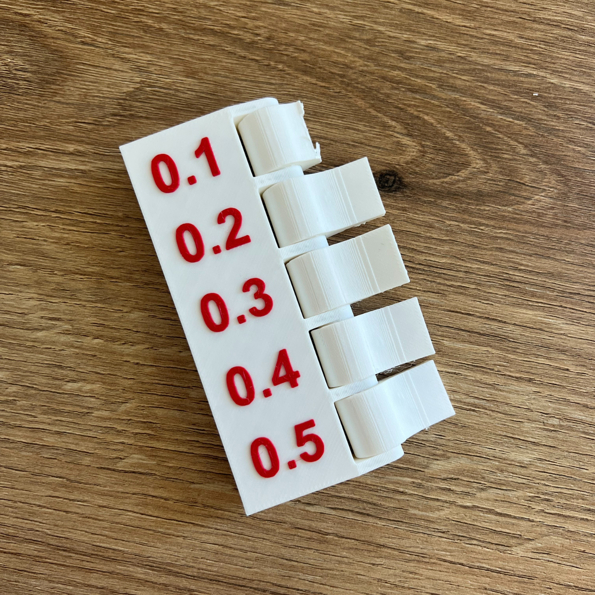 STL Horizontale Toleranz Tester