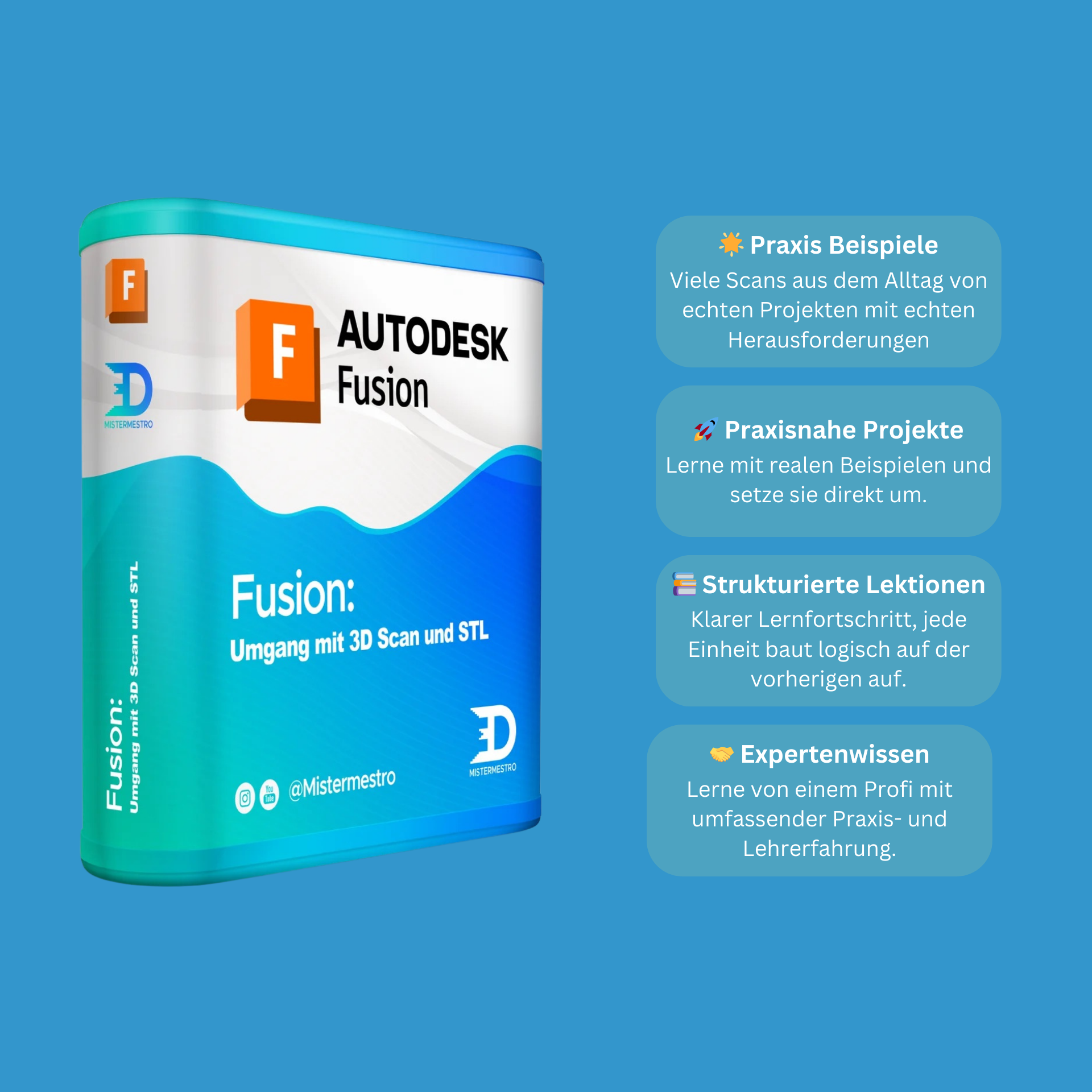 Fusion 360 Mesh Mastery: Der Komplettkurs für 3D-Scan & STL-Bearbeitun ...